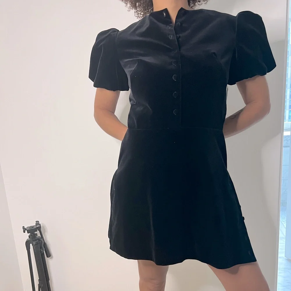 The vampires wife velvet minidress - Picture 4 of 11